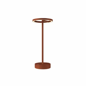 SLV luminaire LED rechargeable Vinolina One, rouille, 2.700 K, hauteur 33^ Lampes Décoratives
