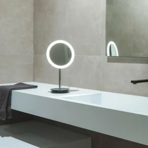 SLV Maganda miroir de table LED rond réglable CCT^ Meubles & Aménagements