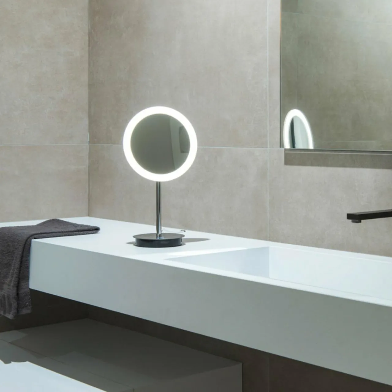 slv_maganda_miroir_de_table_led_rond_rglable_cct_1.webp SLV Maganda miroir de table LED rond réglable CCT^ Meubles & Aménagements