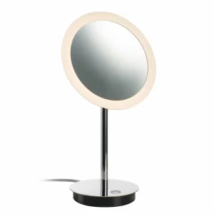 SLV Maganda miroir de table LED rond réglable CCT^ Meubles & Aménagements