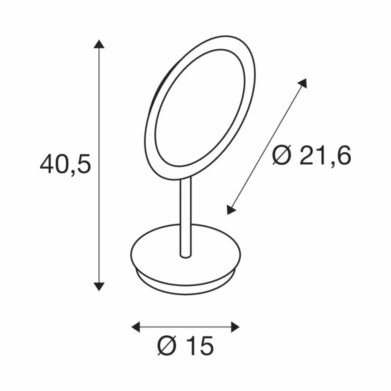 slv_maganda_miroir_de_table_led_rond_rglable_cct_4.webp SLV Maganda miroir de table LED rond réglable CCT^ Meubles & Aménagements