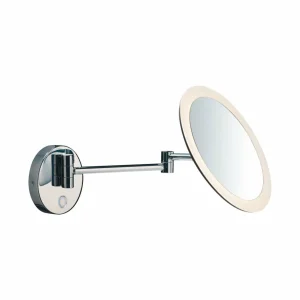 SLV Maganda miroir mural LED rond réglable CCT^ Meubles & Aménagements
