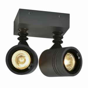 SLV Myra applique d'extérieur, à 2 lampes, anthracite^ Appliques Murales Extérieures