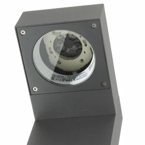 SLV Quadrasyl 75 - Borne lumineuse, anthracite^ Bornes Éclairage Extérieur