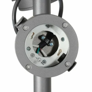 SLV Sitra Borne lumineuse à 2 lampes anthracite^ Bornes Éclairage Extérieur