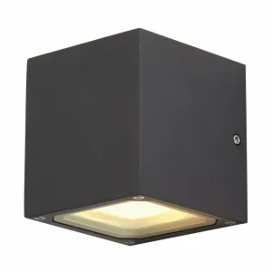 SLV Sitra Cube applique d'extérieur, anthracite^ Appliques Murales Extérieures