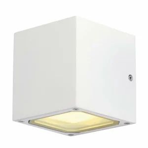SLV Sitra Cube applique d'extérieur, blanc^ Appliques Murales Extérieures