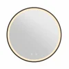 SLV Trukko LED miroir mural IP44 CCT noir Ø 61cm^ Meubles & Aménagements