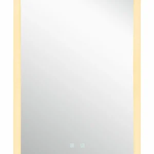 SLV Trukko miroir mural LED CCT angulaire 80x60 cm^ Meubles & Aménagements
