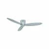 CasaFan Smart Ventilateur de plafond Eco Plano II, Ø 132 cm, gris clair, DC^ Ventilateurs