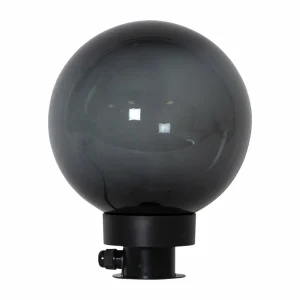 STAR TRADING Sphère décorative d’extérieur Orby noire, Ø 20 cm^ Lampes Décoratives