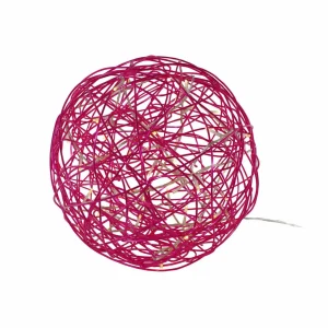 STAR TRADING Sphère design 3D LED Galax Fun, Ø 30 cm, fuchsia^ Lampes Décoratives