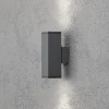 Konstsmide Spot d’extérieur Monza anthracite 2 lampe^ Appliques Murales Extérieures