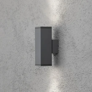 Konstsmide Spot d’extérieur Monza anthracite 2 lampe^ Appliques Murales Extérieures
