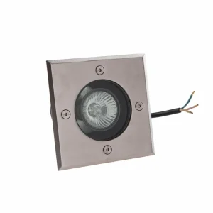 Lucande Spot encastré dans le sol Ava IP67 GU10^ Spots Encastrés Dans Le Sol D'Extérieur