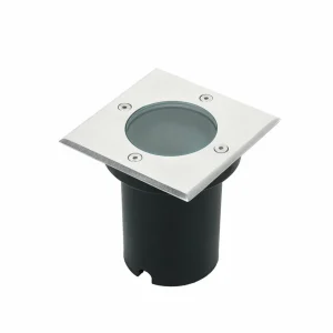 Lucande Spot encastré dans le sol Ava IP67 GU10^ Spots Encastrés Dans Le Sol D'Extérieur