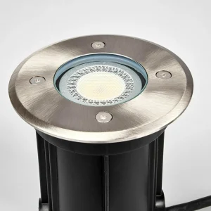 Lindby Spot encastrable dans le sol Insa, IP67^ Spots Encastrés Dans Le Sol D'Extérieur