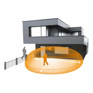 STEINEL iHF 3D COM1 détecteur mouvement anthracite^ Détecteurs De Mouvement