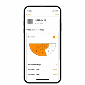 STEINEL IS 180 digi HD COM1 détecteur de mouvement smart anthracite^ Détecteurs De Mouvement