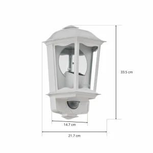 STEINEL L 190 S applique d’extérieur capteur blanc^ Appliques D'Extérieur Avec Détecteur