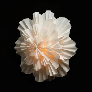 STERNTALER 2020 étoile en papier 3D Ø 50 cm blanc^ Lumière De Noël