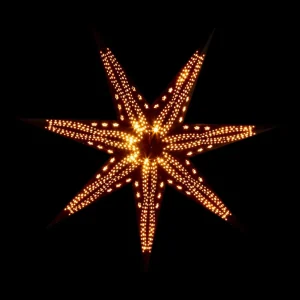 STERNTALER Samt étoile en papier, Ø 75 cm noir^ Lumière De Noël