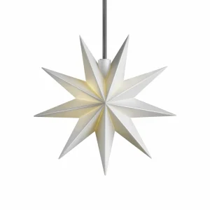 STERNTALER étoile LED 9 branches blanc^ Lumière De Noël