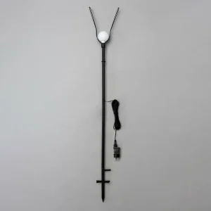 STERNTALER étoile LED IP44 pied Ø 100 cm blanc^ Lumière De Noël