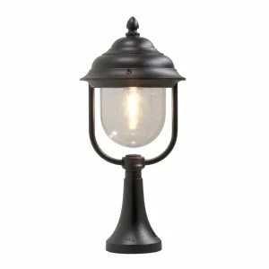 Konstsmide Superbe luminaire pour socle Parma noire^ Potelets Extérieurs