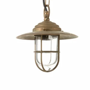 Moretti Luce Suspension Bruno pour l'extérieur, laiton antique^ Suspensions D'Extérieur