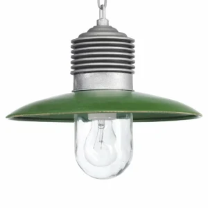 K.S. Verlichting Suspension d'extérieur classique Ampere alu/vert^ Suspensions D'Extérieur