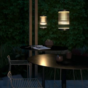 Nordlux Suspension d'extérieur Coupar, Ø 13 cm, noir^ Suspensions D'Extérieur