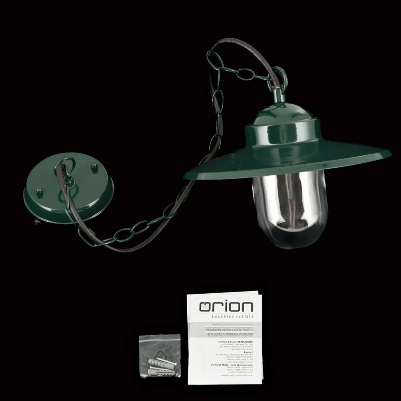 suspension_dextrieur_edward_vert___cm_aluminiumverre_4.webp ORION Suspension d'extérieur Edward, vert, Ø 27,5 cm, aluminium/verre^ Suspensions D'Extérieur