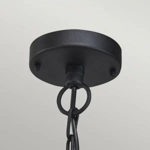 Elstead Suspension d'extérieur Klampenborg, IP44, noir^ Suspensions D'Extérieur