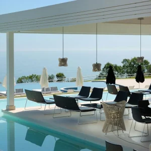 Mantra Iluminación Suspension d'extérieur Polinesia Ø 30 cm^ Suspensions D'Extérieur