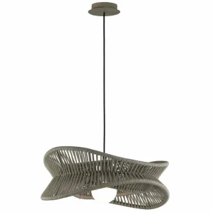 Mantra Iluminación Suspension d’extérieur Polinesia Ø 60 cm^ Suspensions D'Extérieur