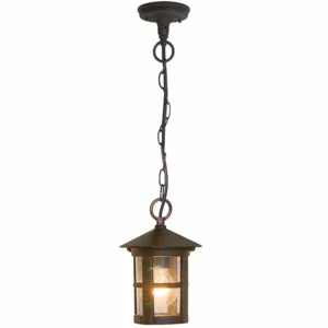 Viokef Suspension d’extérieur Skiathos IP54 brun^ Suspensions D'Extérieur