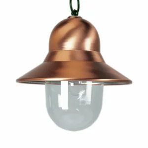 K.S. Verlichting Suspension d'extérieur Toscane couleur cuivre, vert^ Suspensions D'Extérieur