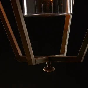 Moretti Luce Suspension ext. Gemstone 3452 laiton ancien/claire^ Suspensions D'Extérieur