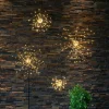 STAR TRADING Suspension LED Firework, noir, métal, Ø 26 cm, connecteur^ Lampes Décoratives