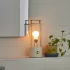 Tala Lampe à poser rechargeable Muse Portable, blanc, aluminium, E27 LED^ Lampes Décoratives