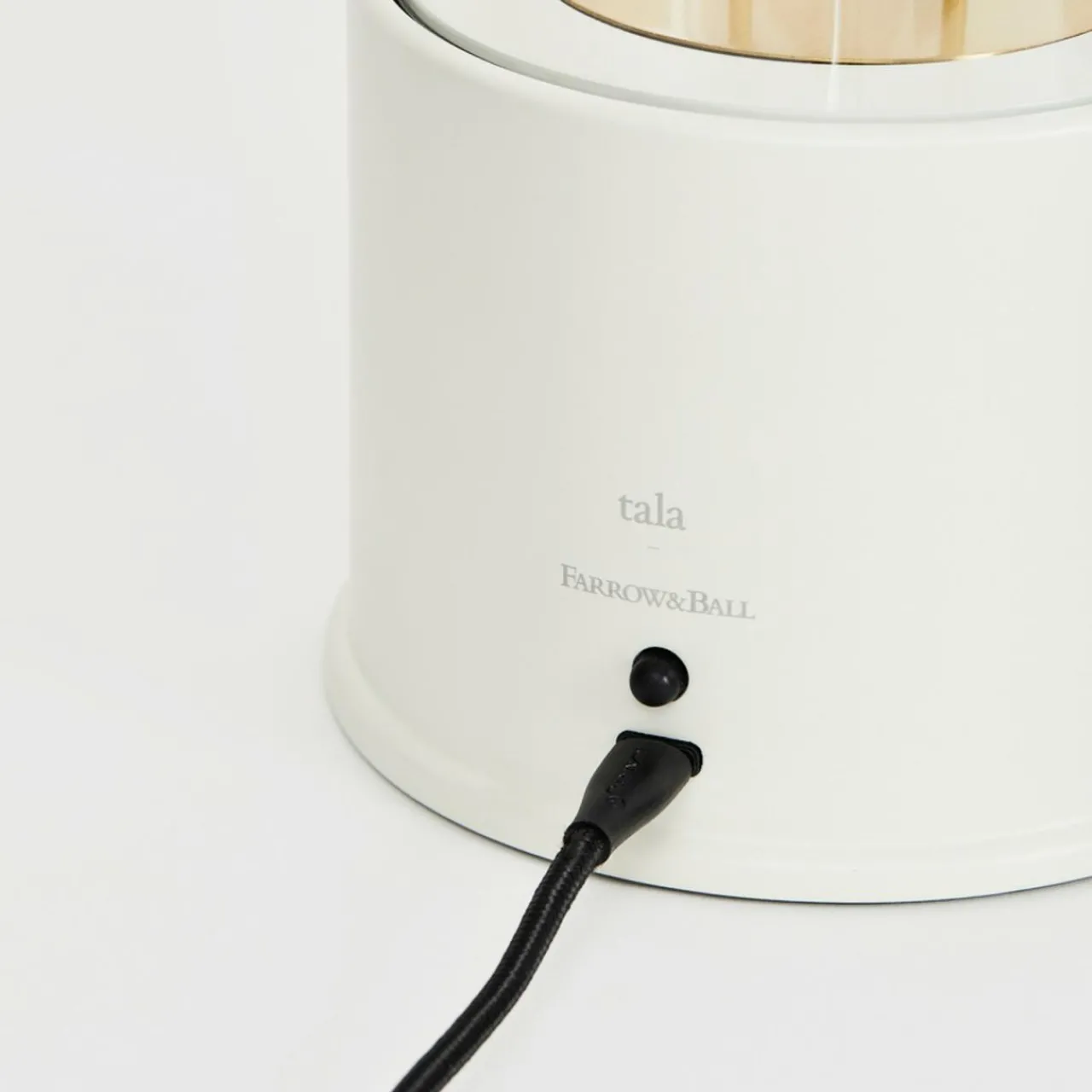 Tala Lampe à poser rechargeable Muse Portable, blanc, aluminium, E27 LED^ Lampes Décoratives