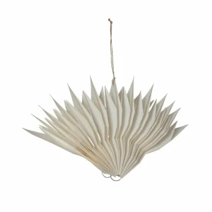 STAR TRADING Étoile déco Flinga papier blanc avec aimant, pile^ Lumière De Noël