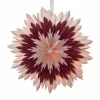 STAR TRADING Étoile déco Ice, papier sans douille, rose-rouge^ Lumière De Noël