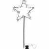 STAR TRADING Étoile décorative LED Spiky pour l’extérieur, pile^ Lumière De Noël