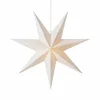 Markslöjd Étoile décorative Lively, suspendue, blanche, Ø 60 cm^ Lumière De Noël