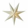 Markslöjd Étoile décorative Lively, suspendue, grise, Ø 60 cm^ Lumière De Noël
