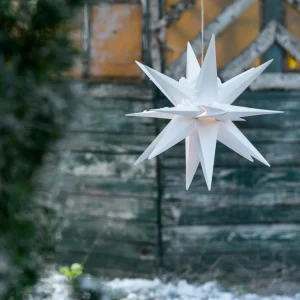 STERNTALER Étoile LED, 18 branches, Ø 25 cm, blanche^ Lumière De Noël