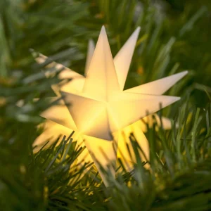 Deco Trend Étoile LED intérieur 18 bras, Ø 12 cm blanche^ Lumière De Noël