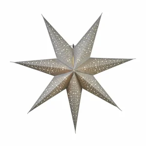STAR TRADING Étoile papier Blinka sans éclairage Ø60 cm argent^ Lumière De Noël